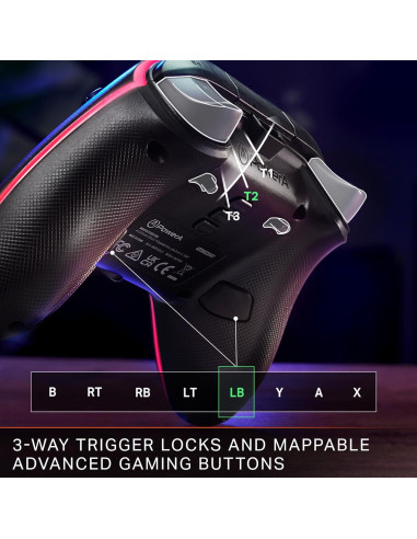 Controlador con cable PowerA Advantage Xbox Series X|S RGB