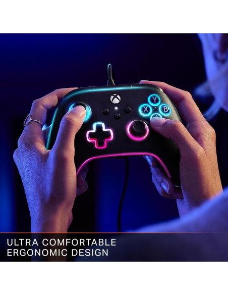Controlador con cable PowerA Advantage Xbox Series X|S RGB