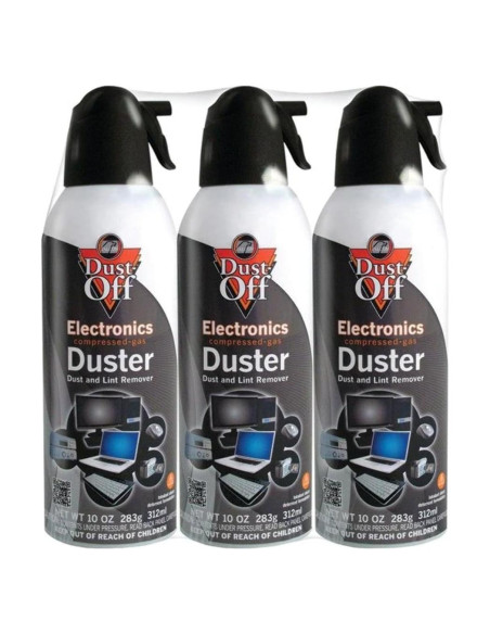 Duster de limpieza Falcon Dust-Off 10 oz 3 unidades