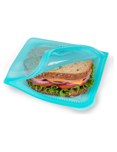 Bolsa de Sándwich de Silicona ProKeeper 710 ml Verde Azulado