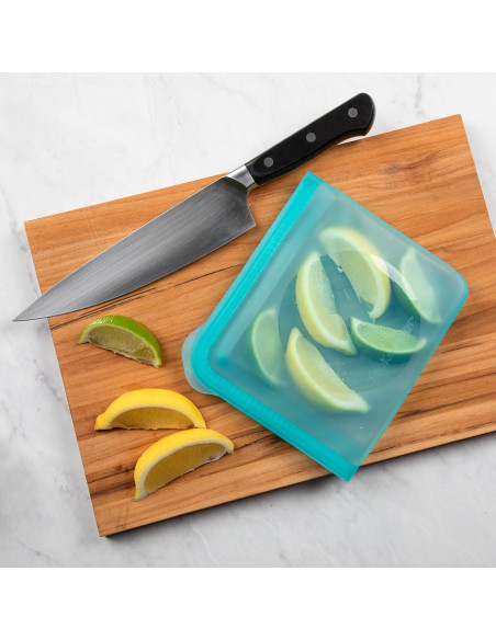 Bolsa de Sándwich de Silicona ProKeeper 710 ml Verde Azulado