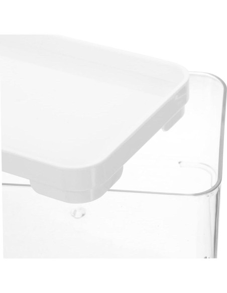 2 Cajas Organizadoras de Lavandería Hemobllo Transparentes 14x10cm