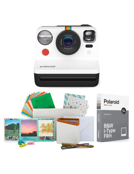Cámara Instantánea Polaroid Now 2 Generación 2 B/N + Película