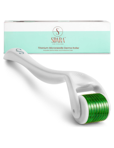 Rodillo Derma Sdara Microneedling para la Cara - Blanco