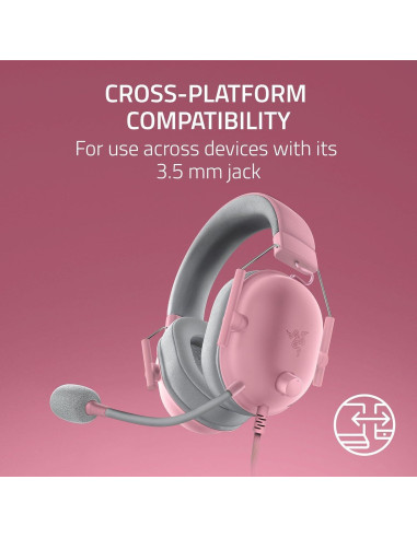 Auriculares Razer BlackShark V2 X para PlayStation 5 - 250g, 50mm