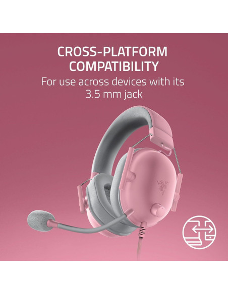 Auriculares Razer BlackShark V2 X para PlayStation 5 - 250g, 50mm