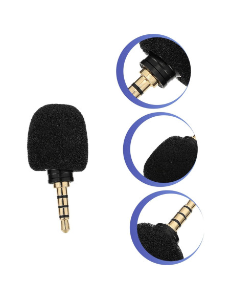 Micrófono portátil VICASKY con cancelación de ruido 4cm