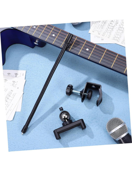 Soporte para Teléfono BESTonZON Metalico 360 Ajustable Negro