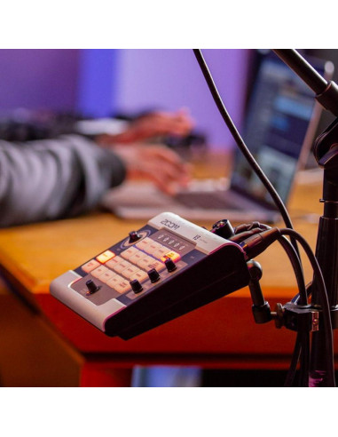 Procesador Vocal Zoom V3 - Efectos de Estudio, Batería AA