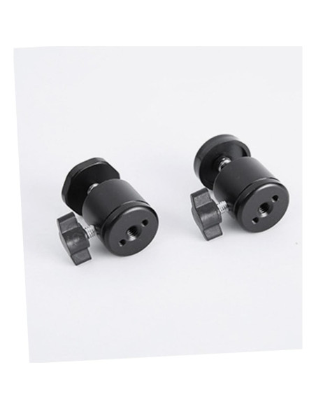 8 Piezas Soporte de Cabeza de Bola Metal para Trípode 1/4"