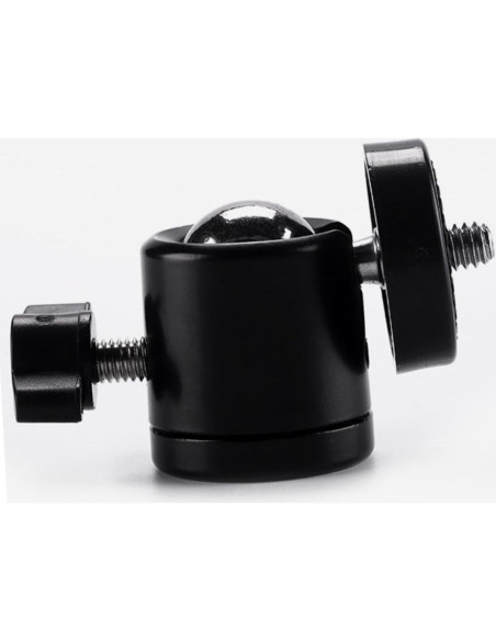 8 Piezas Soporte de Cabeza de Bola Metal para Trípode 1/4"