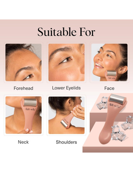 Rodillo de Hielo Kitsch para la Cara - Alivia Hinchazón Rodillo de Hielo Kitsch para la Cara - Alivia Hinchazón