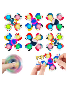 Fidget Spinner Sezua - Paquete de 6 Juguetes Sensoriales