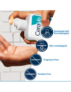 CeraVe Limpiador Facial Acné 226 g con Ácido Salicílico 2
