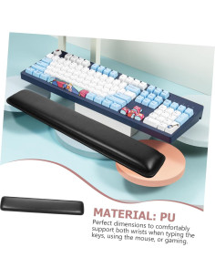 Reposamuñecas Ergonómico Jojofuny para Teclados 104/108 Teclas 2