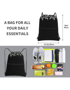 Mochila impermeable URTEAS para laptop 15.6" - 5L 2