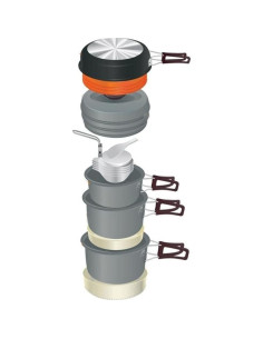 Juego de Utensilios de Cocina Kovea 18 Piezas Aluminio Gris 2