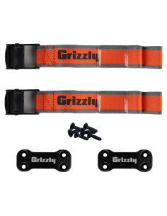 Kit de Sujeción Grizzly para Enfriadores - Naranja y Verde