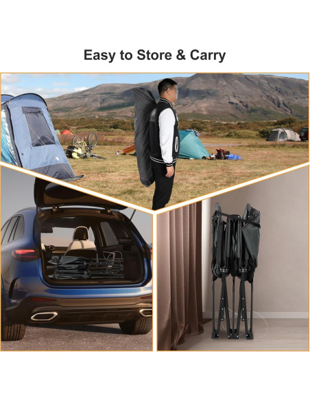 Cama de Camping Plegable REDCAMP Extra Grande 211x99cm 210kg