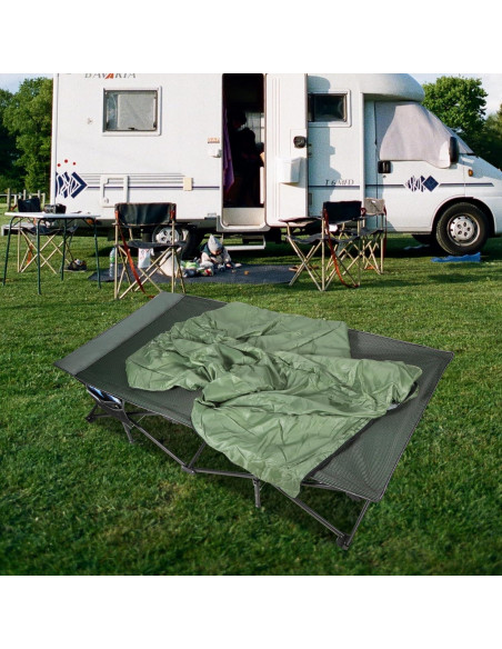 Cama de Camping Plegable REDCAMP Extra Grande 211x99cm 210kg