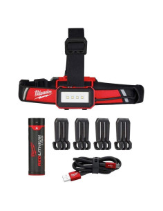 Lámpara Frontal Milwaukee 600 Lúmenes LED Recargable