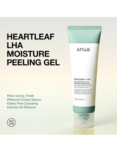 Gel Exfoliante Hidratante Anua LHA 120ml Cuidado Facial