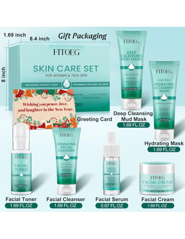 Set Cuidado Facial FITOEG para Mujeres y Adolescentes