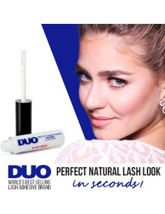 Adhesivo para Pestañas DUO Transparente 5.1 g - Secado Rápido 2