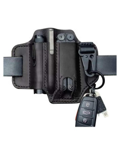 Funda de Cuero Amorr para Multiherramienta y Accesorios EDC
