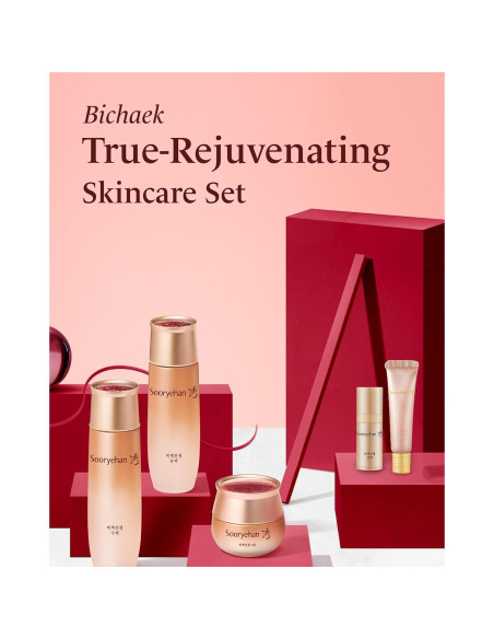 Conjunto de Cuidado de la Piel Sooryehan Bichaek 206 ml - Rejuvenecedor