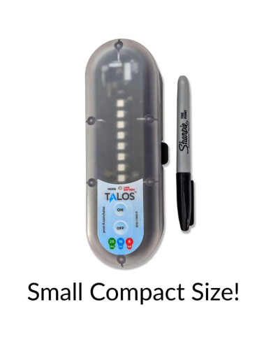 Cartel de Seguridad para Piscina TALOS 35.56cm con Detector de Rayos