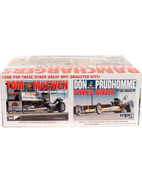 Ramchargers Dragster Motor Frontal Round 2 MPC940 181g