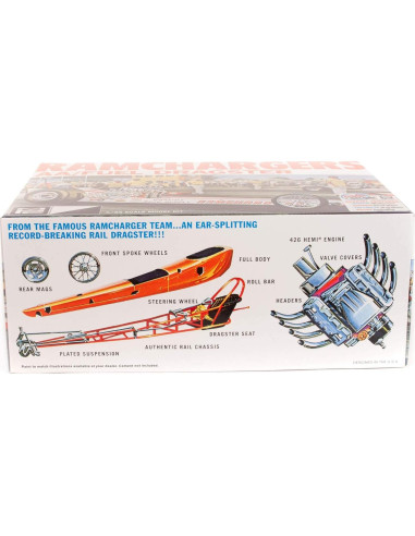 Ramchargers Dragster Motor Frontal Round 2 MPC940 181g