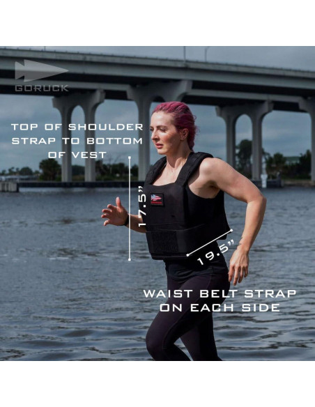 Chaleco de Peso GORUCK 2.0 Ajustable para Entrenamiento