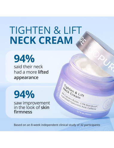 Crema para el Cuello goPure - Apreta y Levanta 6.1cm