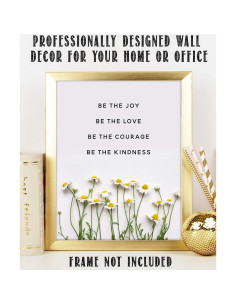 Arte de Pared Motivacional Sin Marco 28x36 cm - Citas Inspiradoras 2