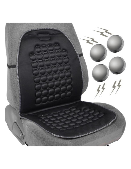 Cojín de Asiento Magnético BDK - Terapia de Masaje Negro