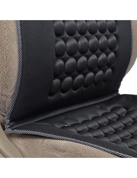 Cojín de Asiento Magnético BDK - Terapia de Masaje Negro