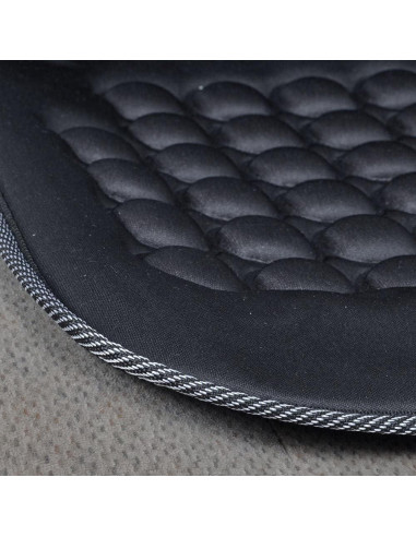 Cojín de Asiento Magnético BDK - Terapia de Masaje Negro