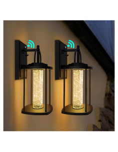 Lámpara de Pared LED PARTPHONER 10W con Sensor Dusk a Dawn