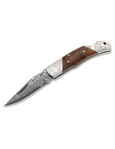 Cuchillo Plegable Boker Magnum Duke Damasco 6.35 cm Hoja