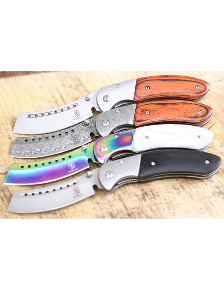 Cuchillo de bolsillo Wartech Buckshot 20.32 cm acero inoxidable