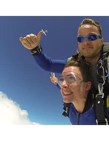 Gafas de seguridad Bikershades Slider Naranja con almohadilla