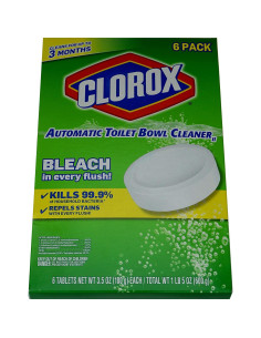 Limpiador Automático de Inodoro Clorox 6 Tabletas 0.68 kg 2