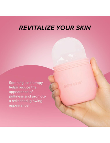 Rodillo de Hielo Skin Gym LP009 para la Cara 15x7cm