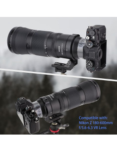 Anillo de Montaje en Trípode Haoge LMR-Z186 para Nikon Nikkor Z 180-600mm 2