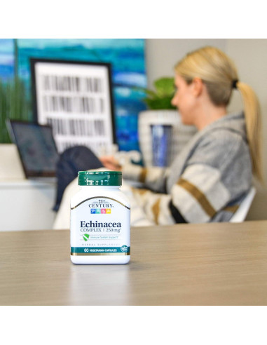 Extracto de Equinácea Siglo 21 Cápsulas Veganas 60 Unidades