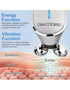 Masajeador Facial Eléctrico EMOCCI PRO para Reafirmar Piel 2
