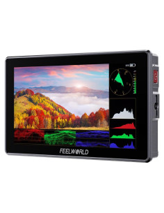 Monitor de Campo FEELWORLD H5 5.5" 1200nit 12G-SDI Táctil