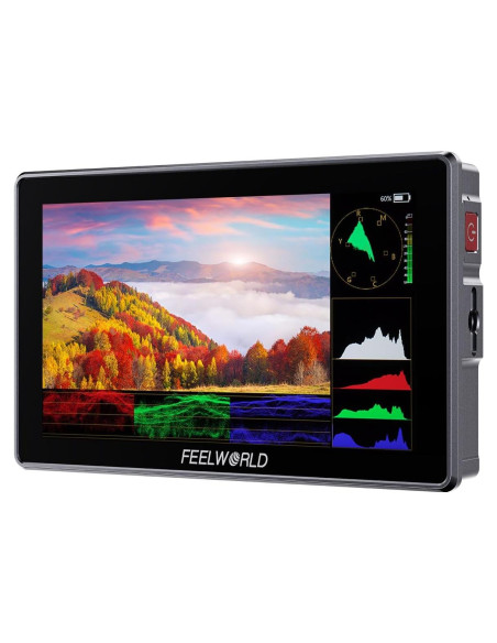 Monitor de Campo FEELWORLD H5 5.5" 1200nit 12G-SDI Táctil